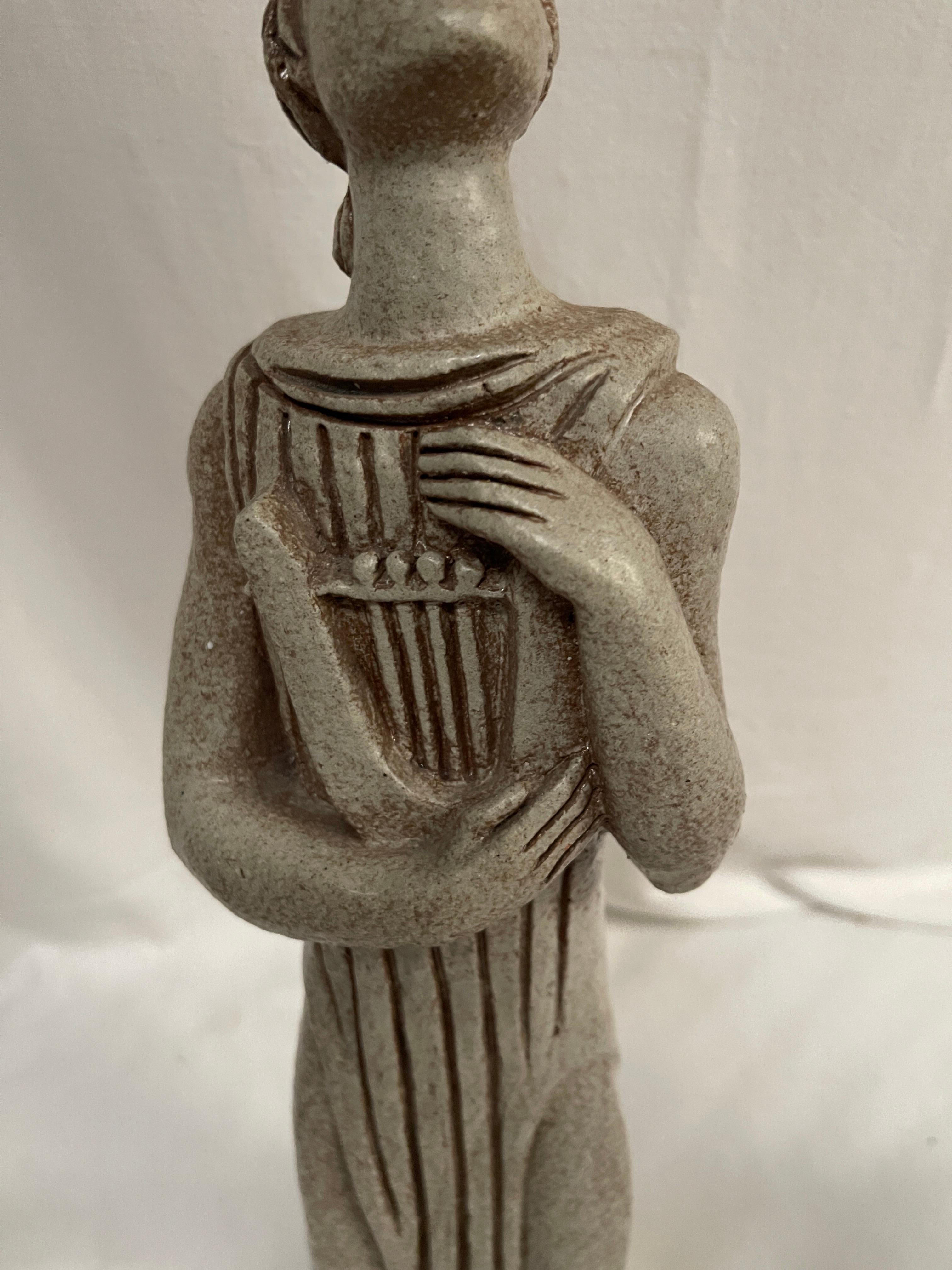 Europeo Scultura in ceramica del 1940 