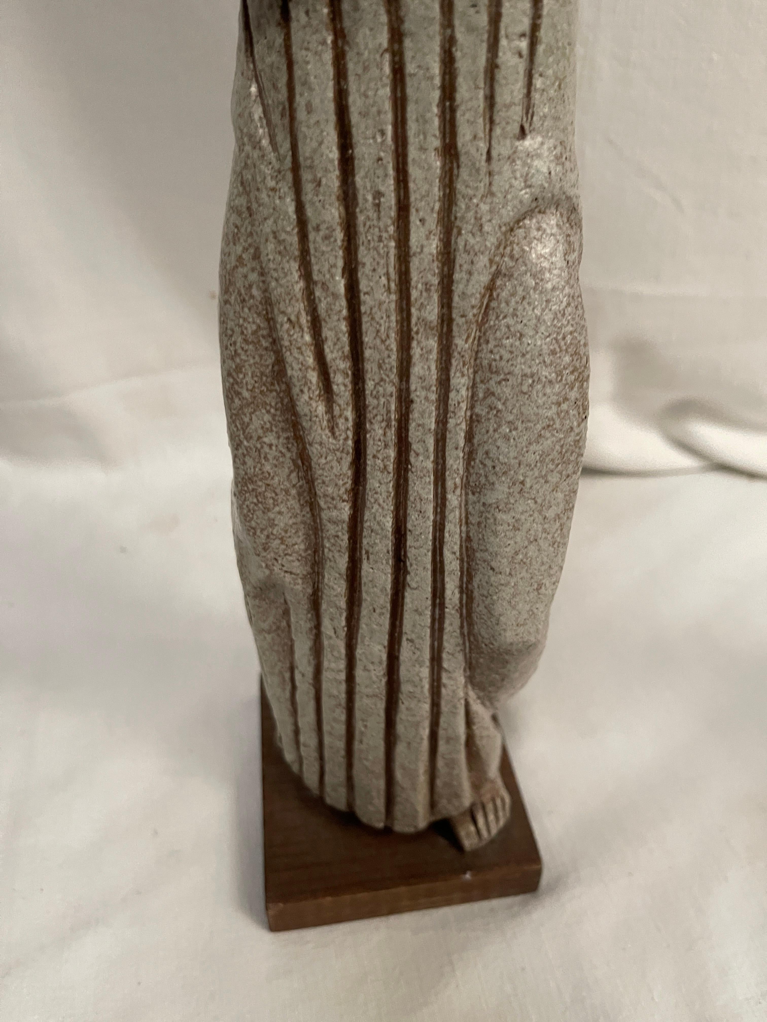 Scultura in ceramica del 1940 