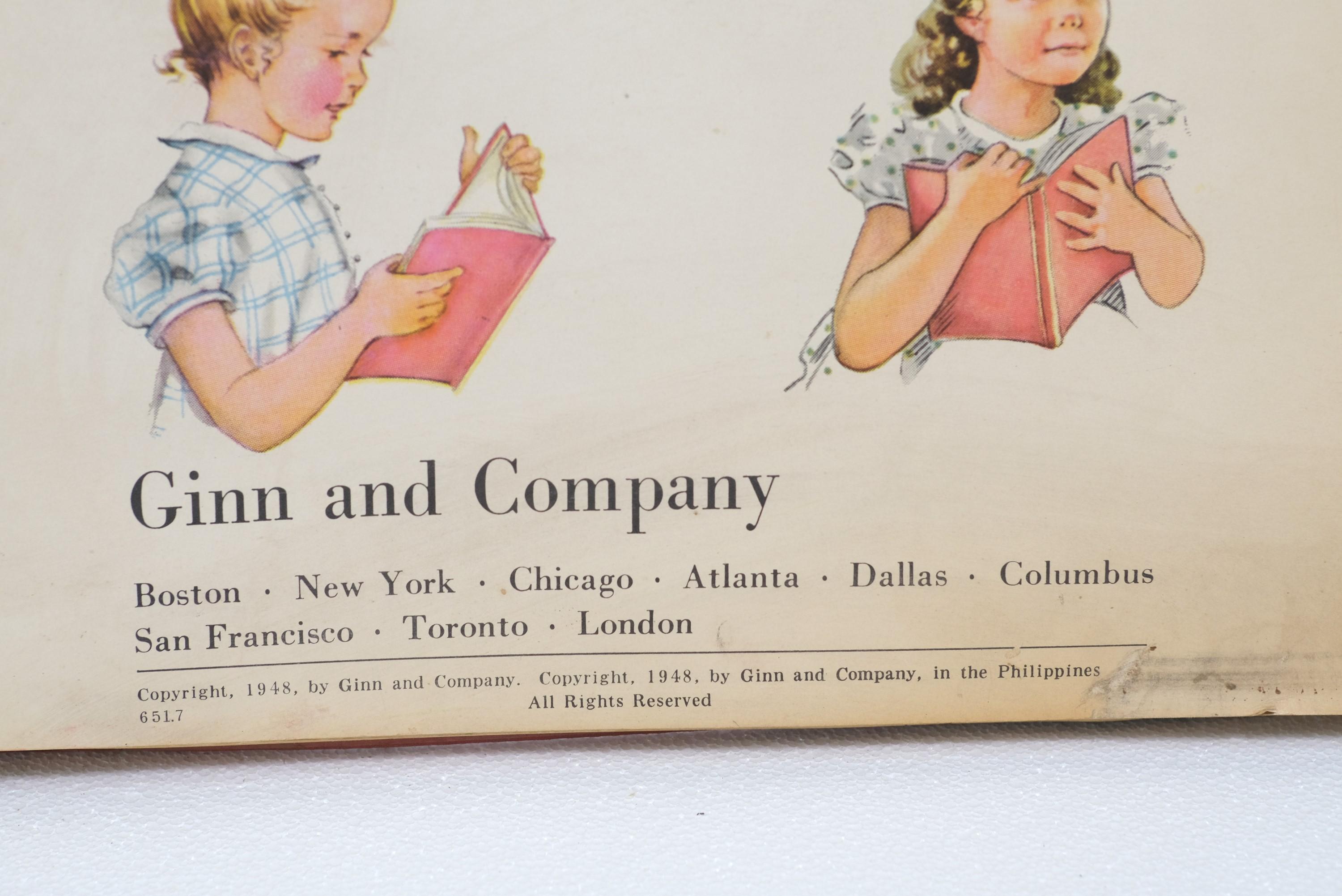 1940s Our Big Red Story Book First Edition Children's Book For Sale 3