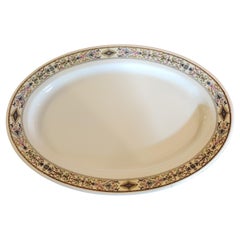 1940s Bandeja Alemana Pompeian Caballero Negro