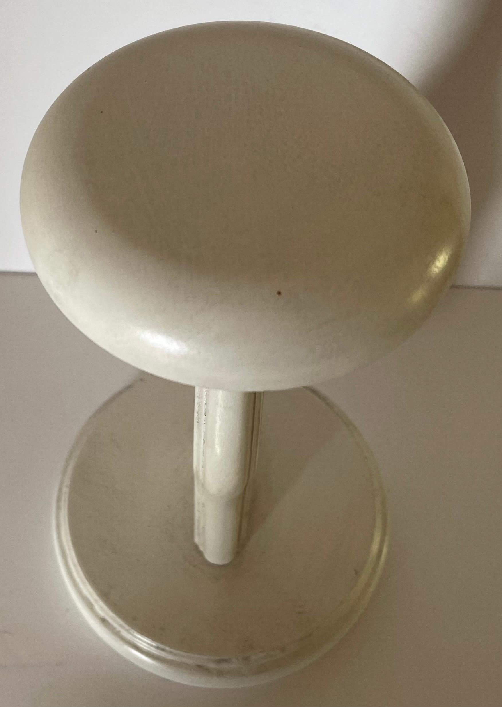 Mid-20th Century 1940s Painted White Wooden Hat Stand For Sale