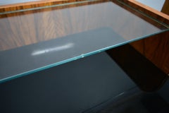 1940s Pair of Art Deco Bedside Tables, Czechoslovakia