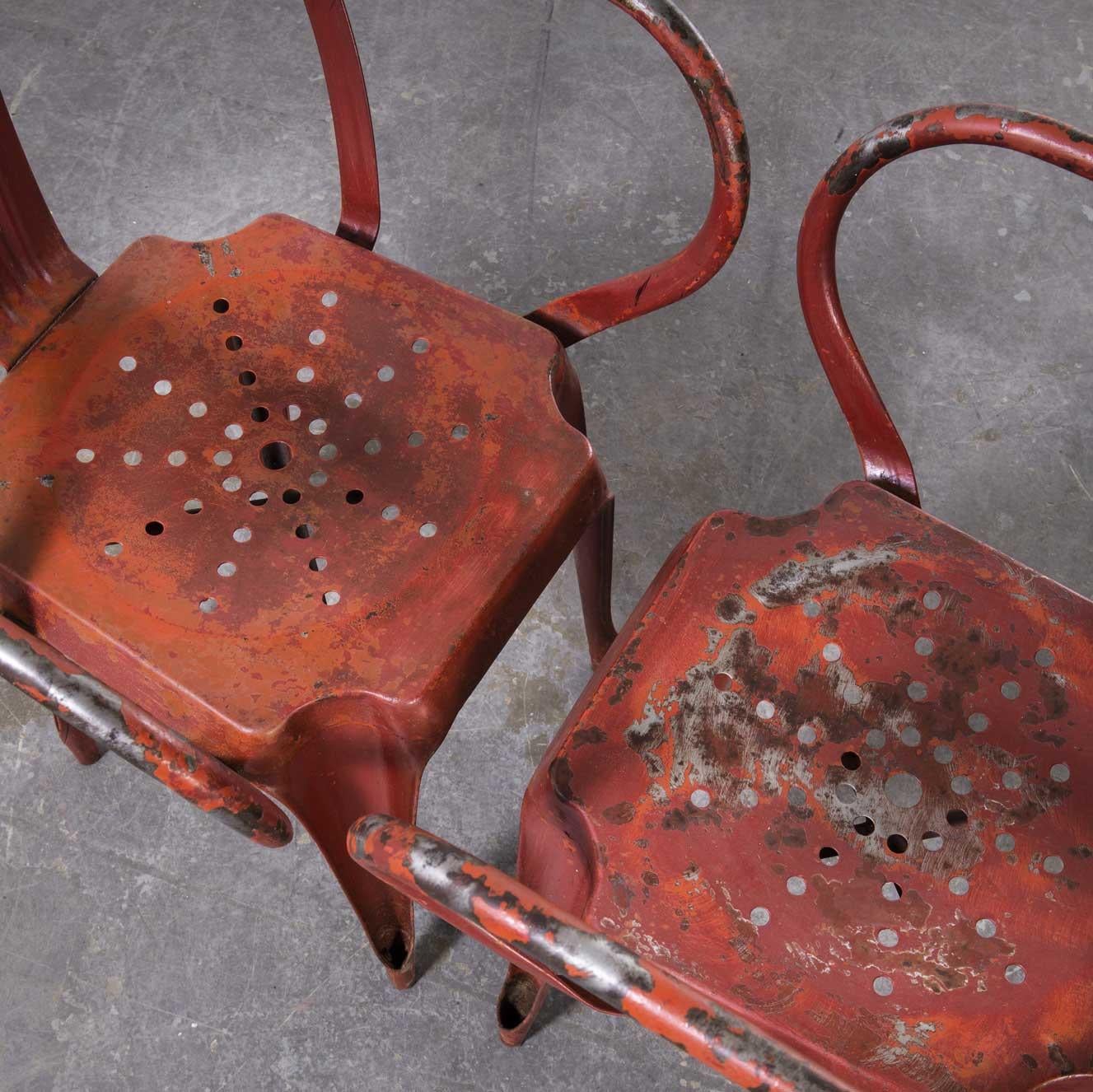 Coppia di poltrone francesi originali degli anni '40 in vendita 2