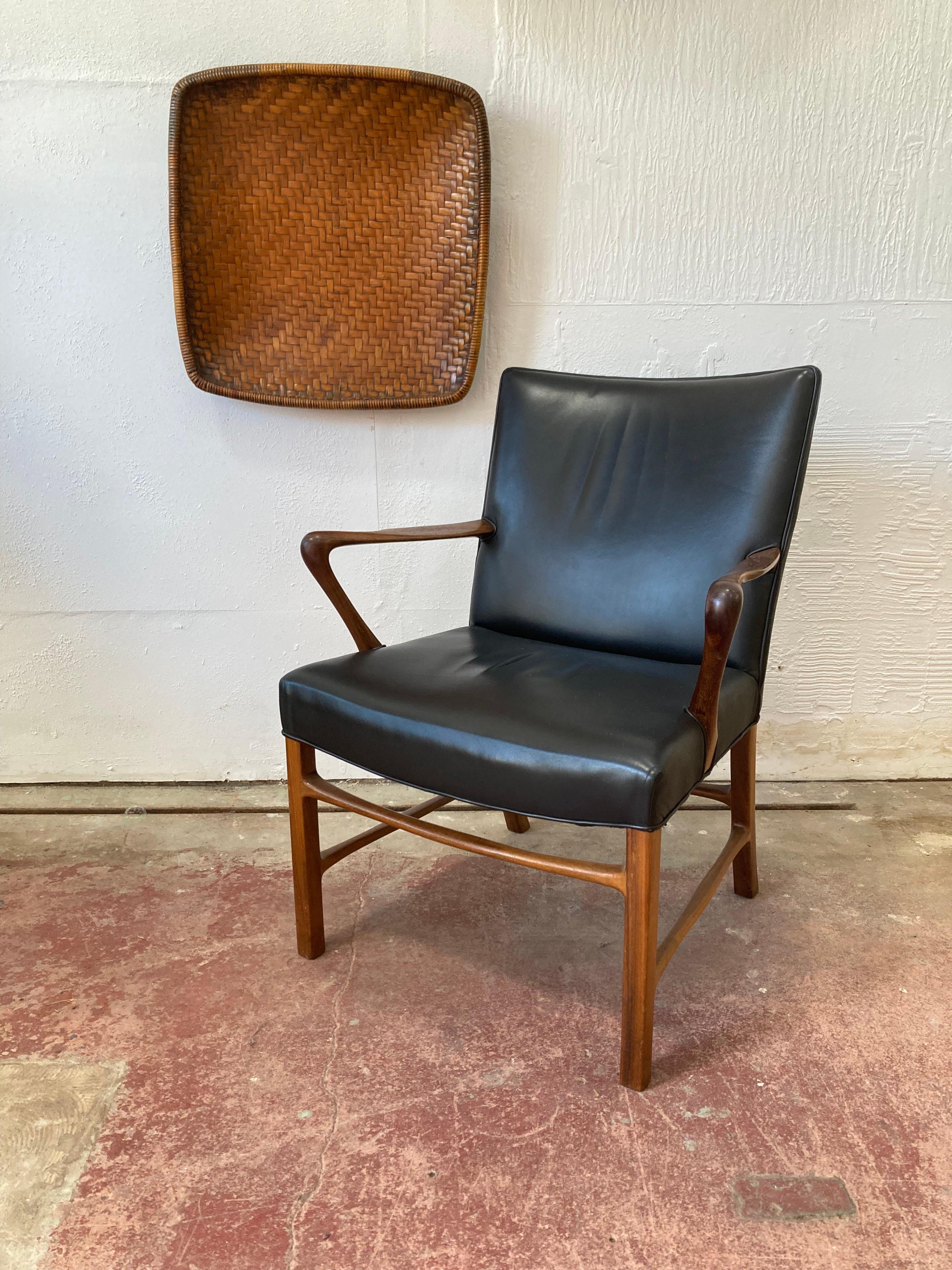 Mid-Century Modern 1940's Palle Suenson armchair, Danish designer For Sale