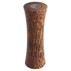1940s Palmwood Candlestick