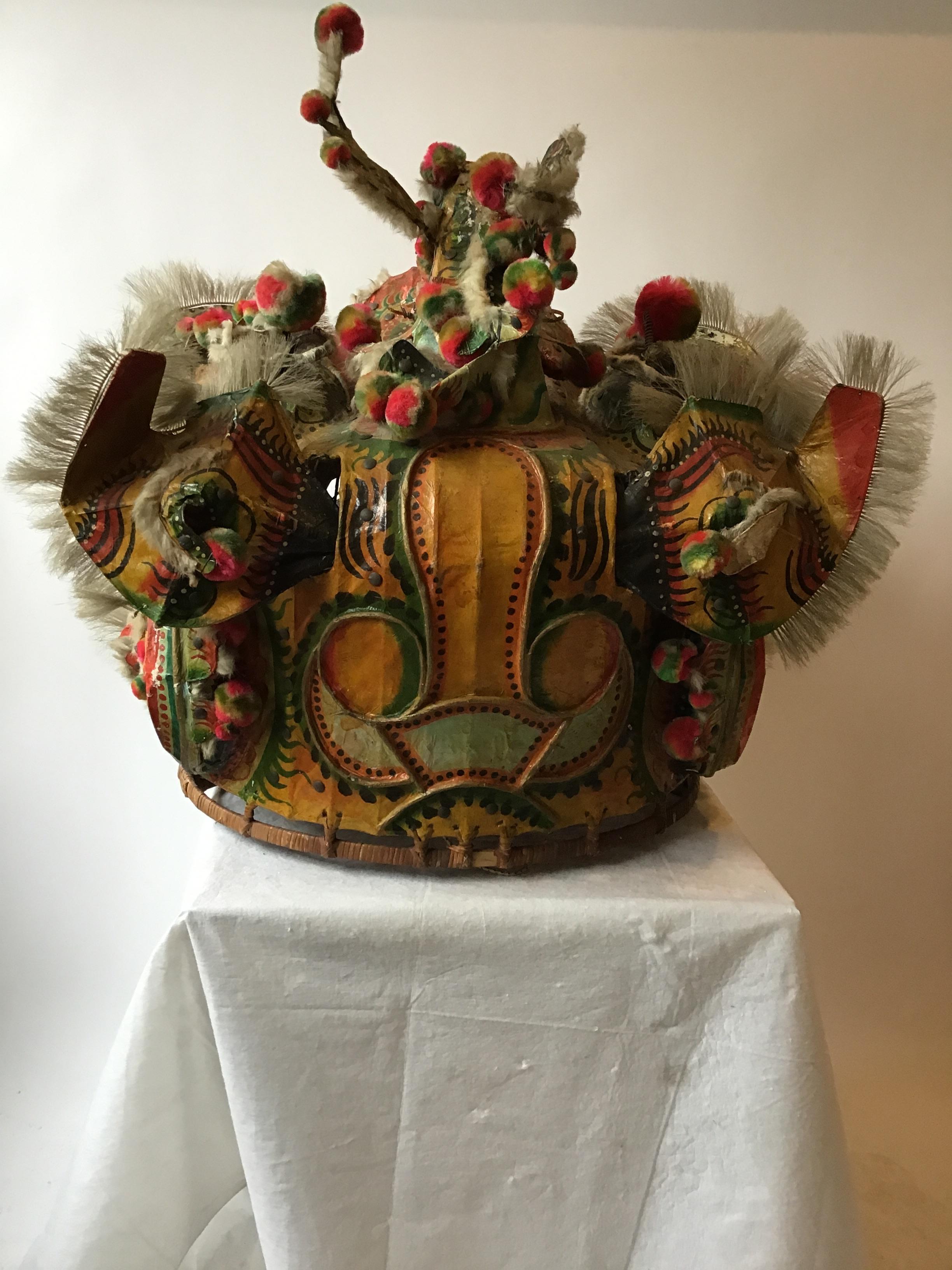 dragon de papel mache