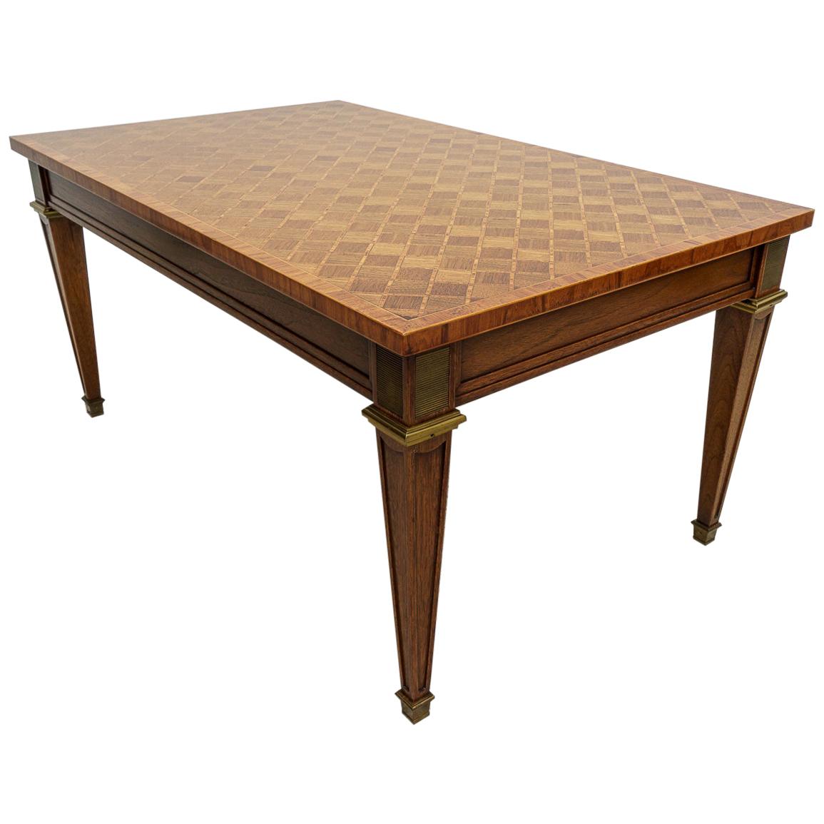 1940s Parquet Cocktail Table For Sale at 1stDibs | 1940s coffee table, 1940 coffee  table styles, 1940 table