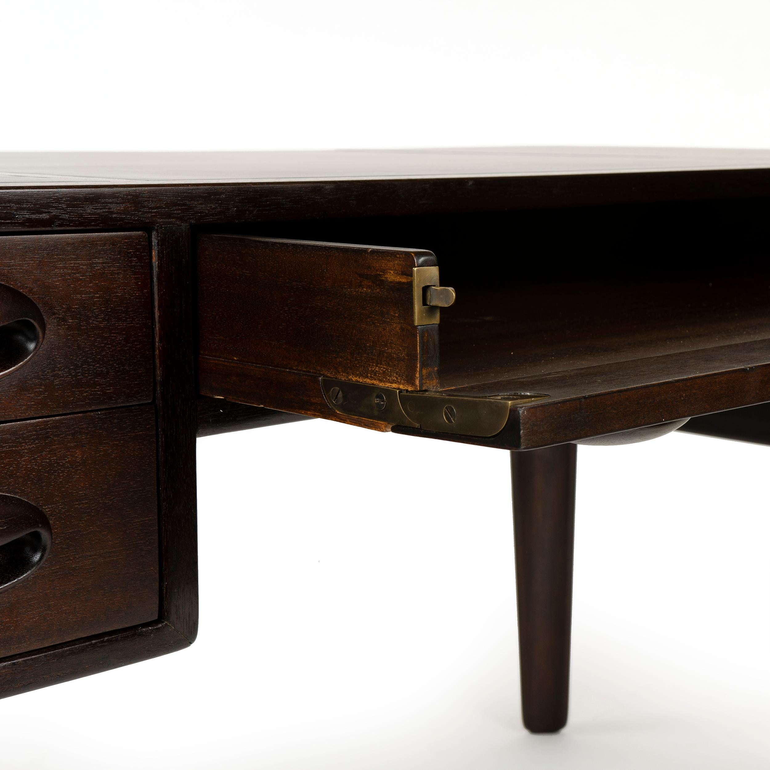 Mid-20th Century 1940s Partners' Desk by Edward Wormley for Dunbar