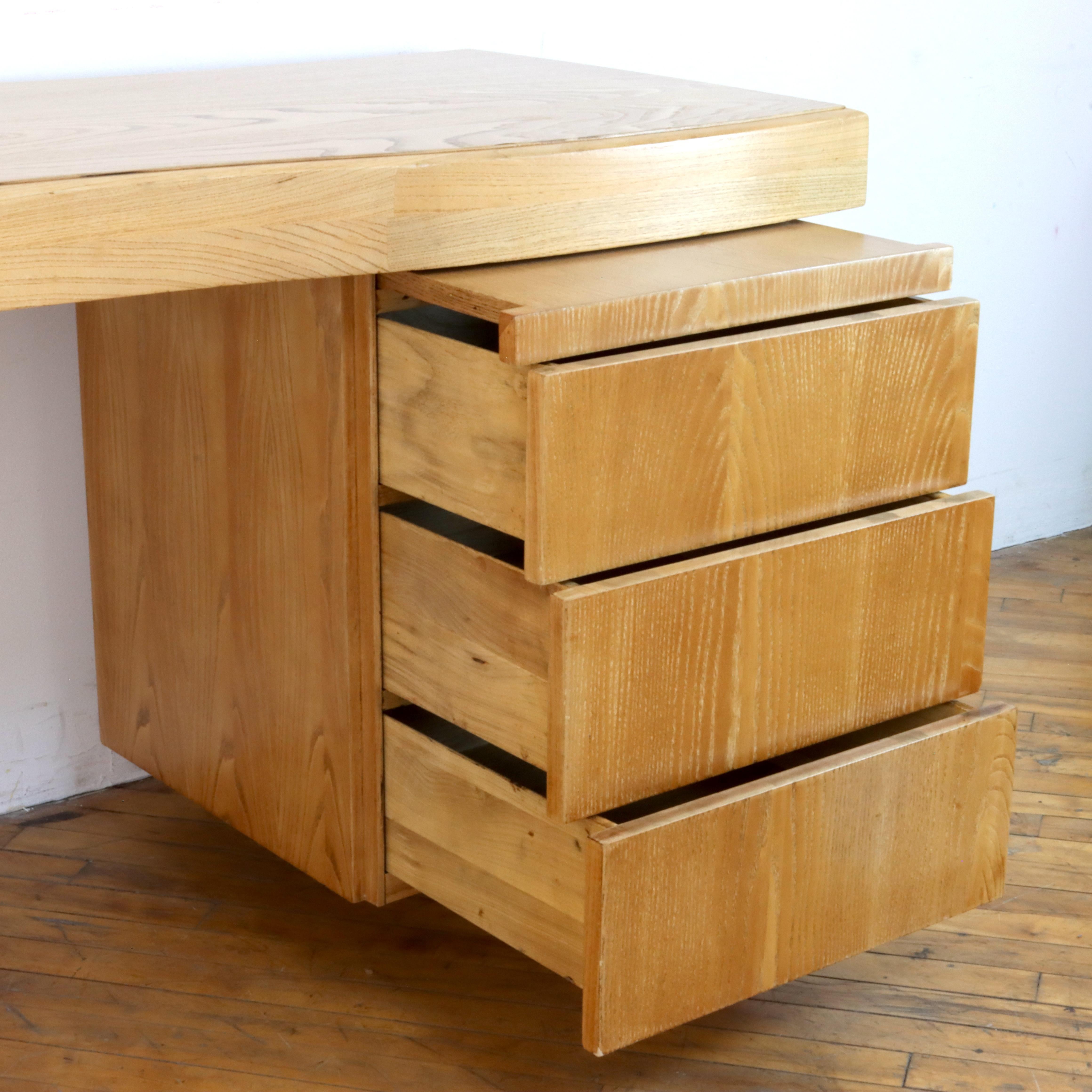 1940s Paul Laszlo Freeform Desk For Sale 4