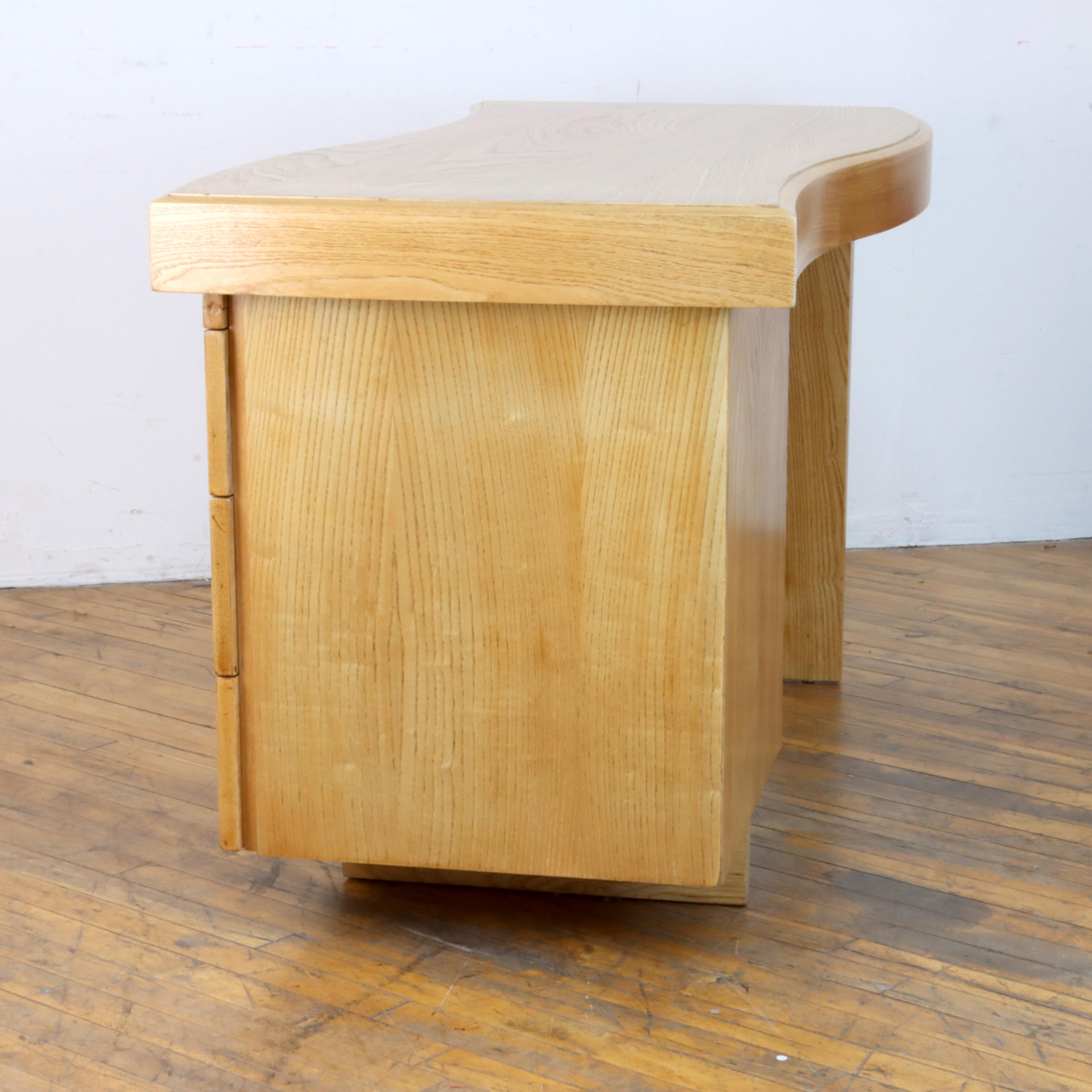 1940s Paul Laszlo Freeform Desk For Sale 2