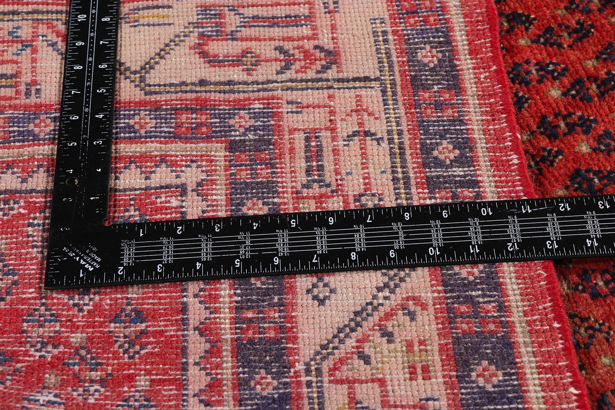 Wool 1940'S Persian Mahal Carpet with Traditional Style For Sale