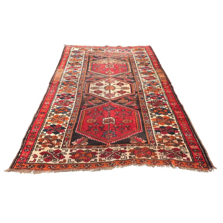 1940s Persian Runner Rug For Sale at 1stDibs