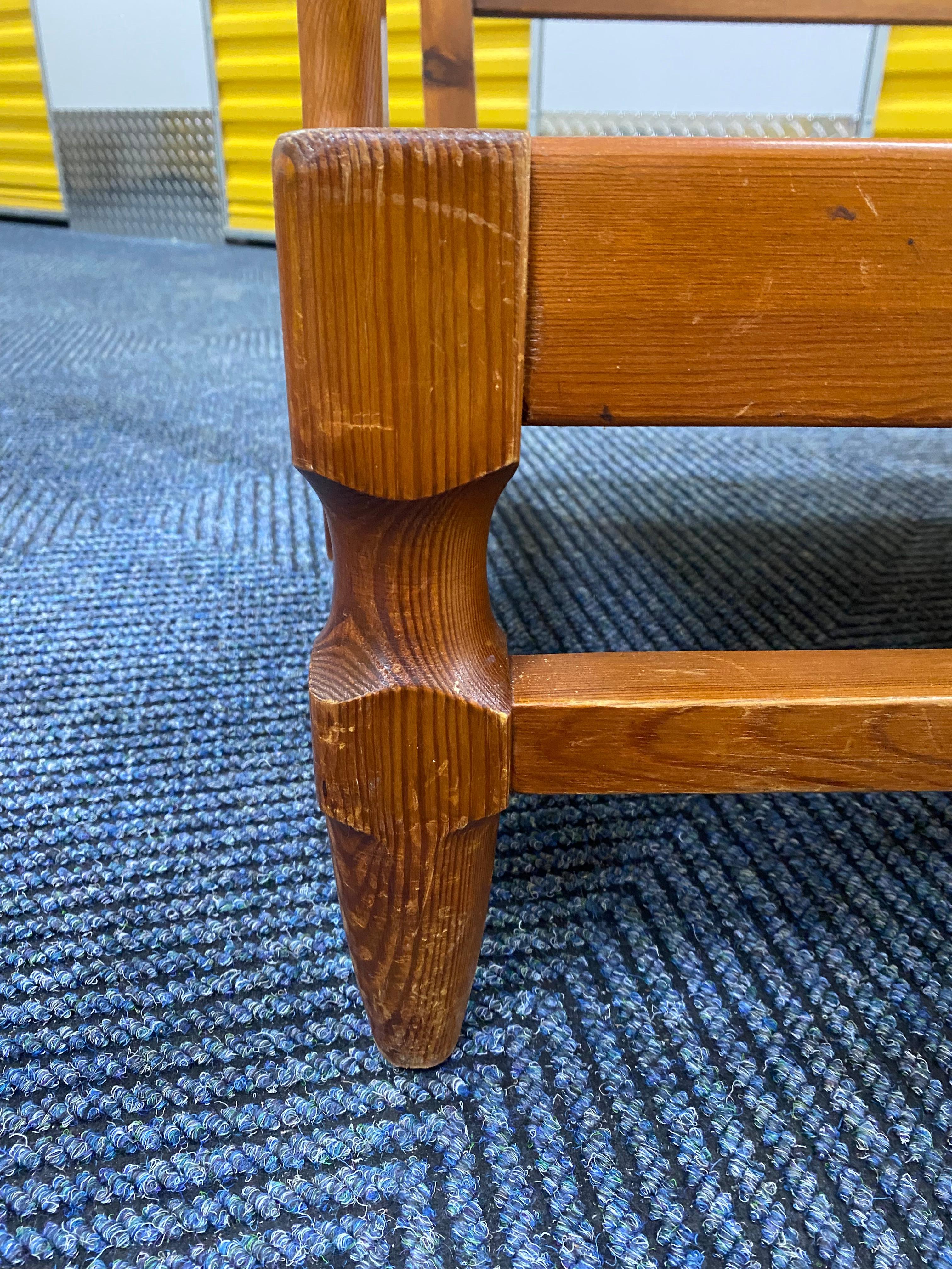 1940s Pine Sofa by Gunnar Göpert For Sale 6