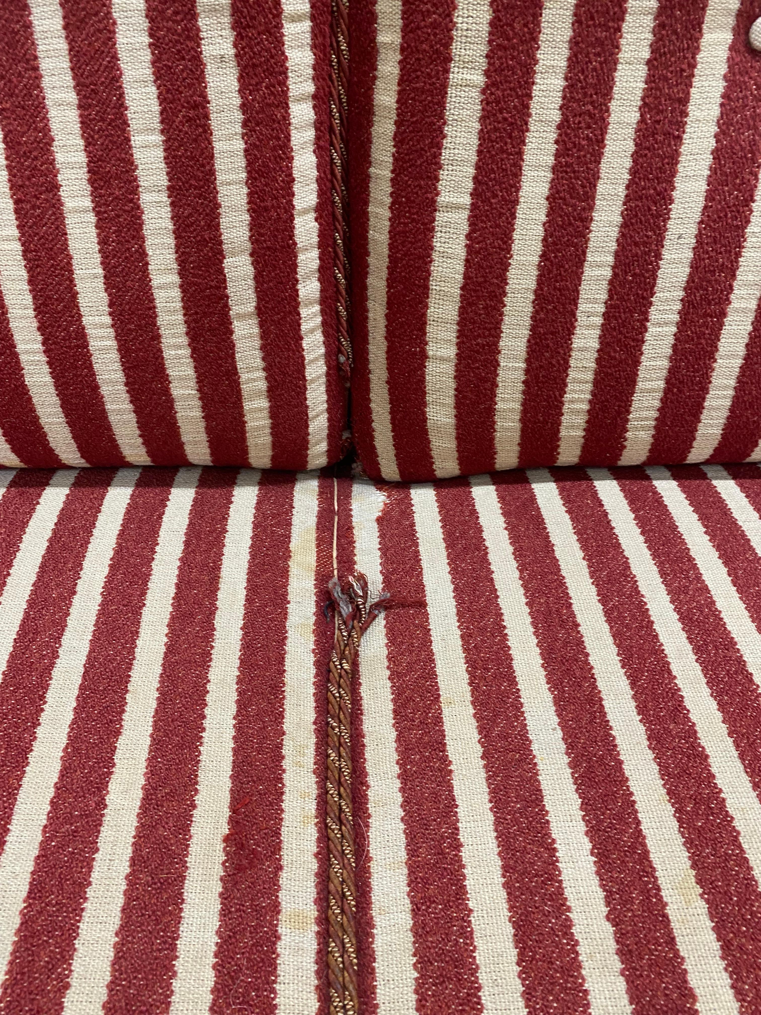 1940s Pine Sofa by Gunnar Göpert In Fair Condition For Sale In New York, NY