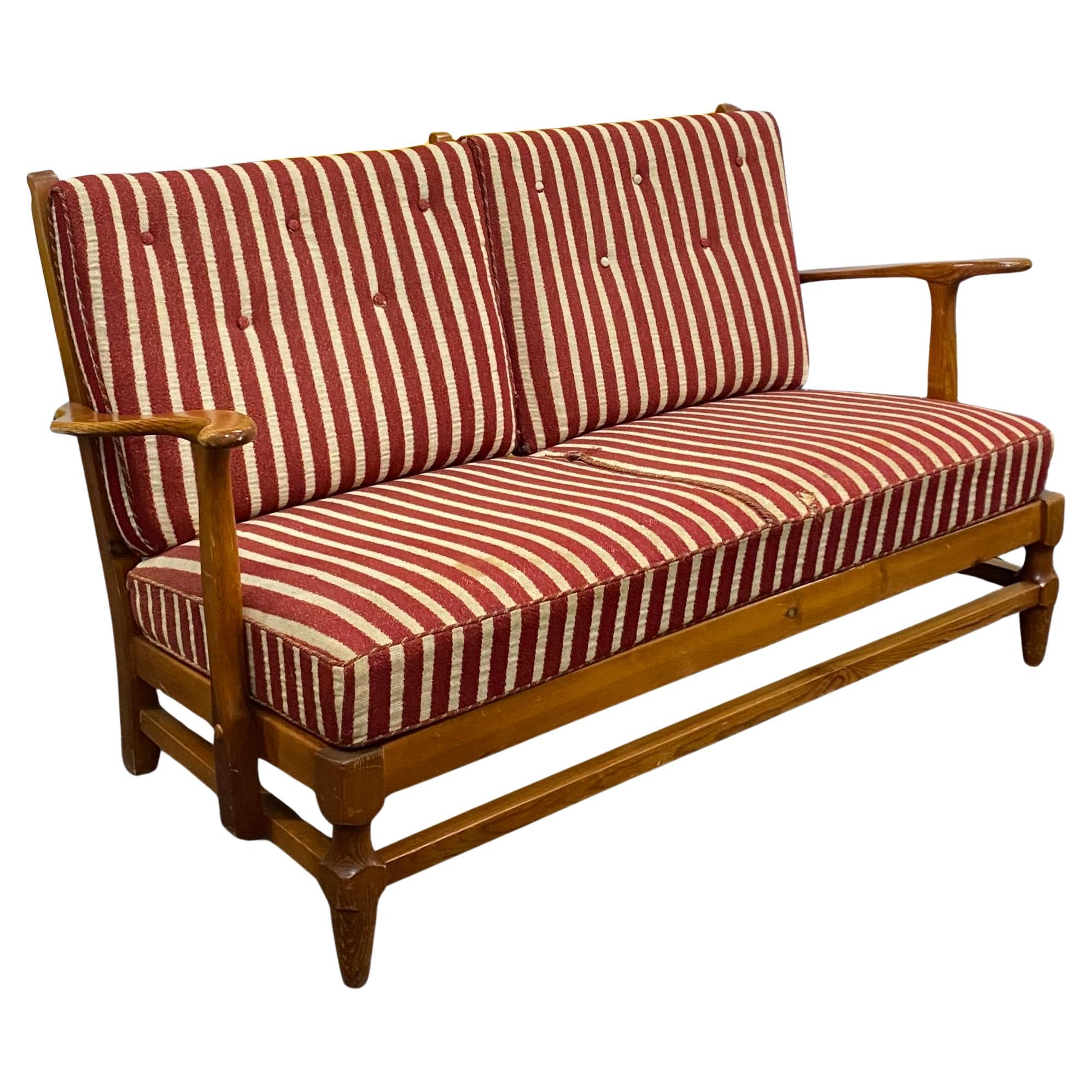 1940s Pine Sofa by Gunnar Göpert For Sale