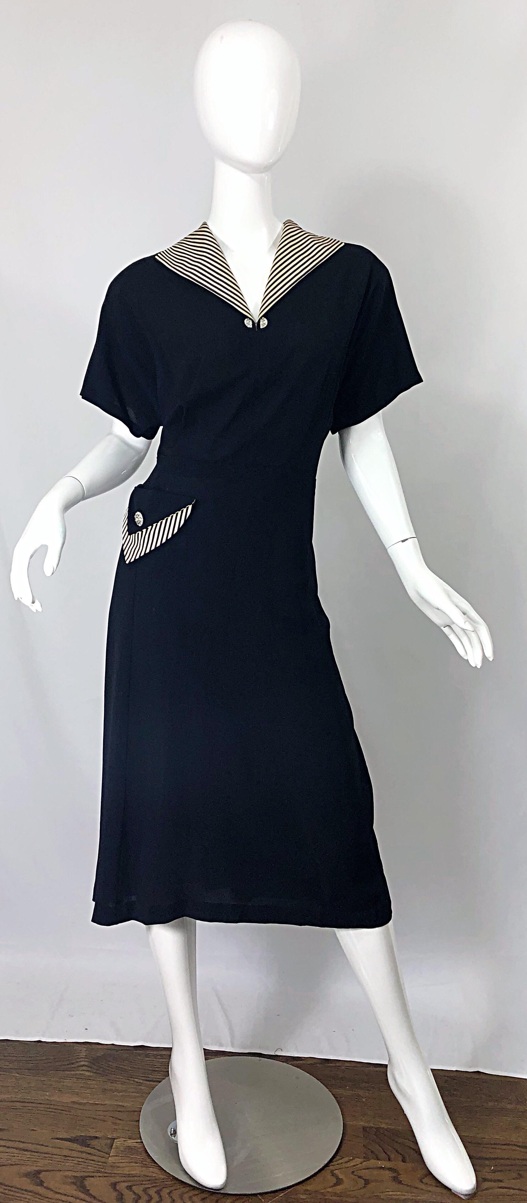 plus size 1940s dress