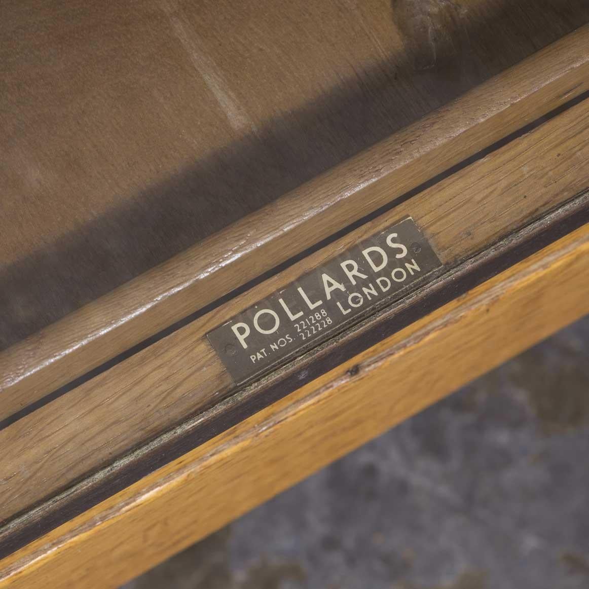Pollards Fifteen Drawer Brass Haberdashery Cabinet à quinze tiroirs en laiton des années 1940 en vente 11