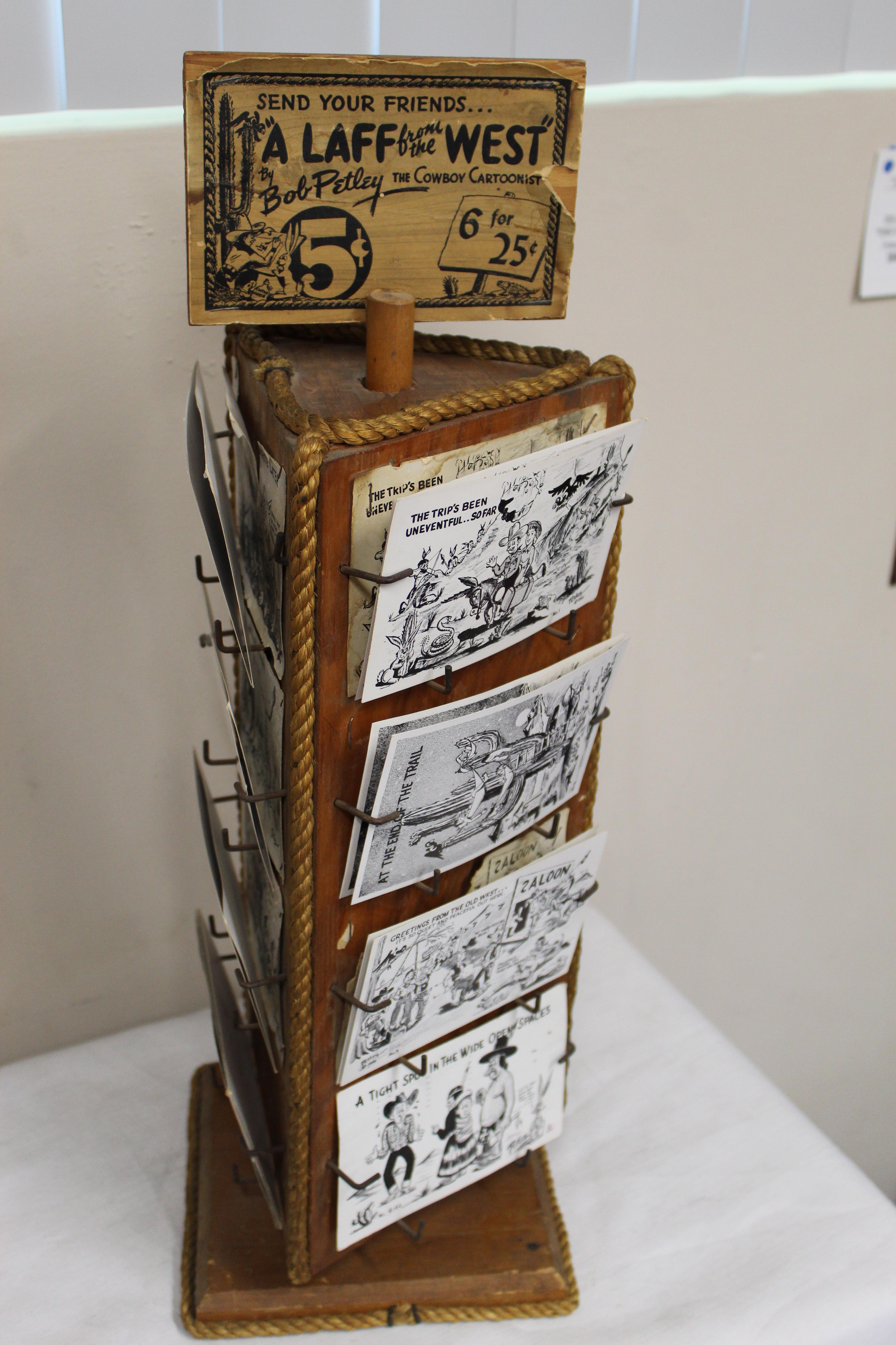 1940s Post Card Display Rack by Bob Petley For Sale 2