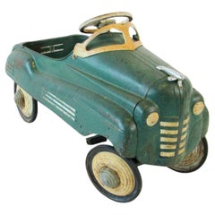 1940s Pressed Steel Pedal Car by the Murray Co. in original paint