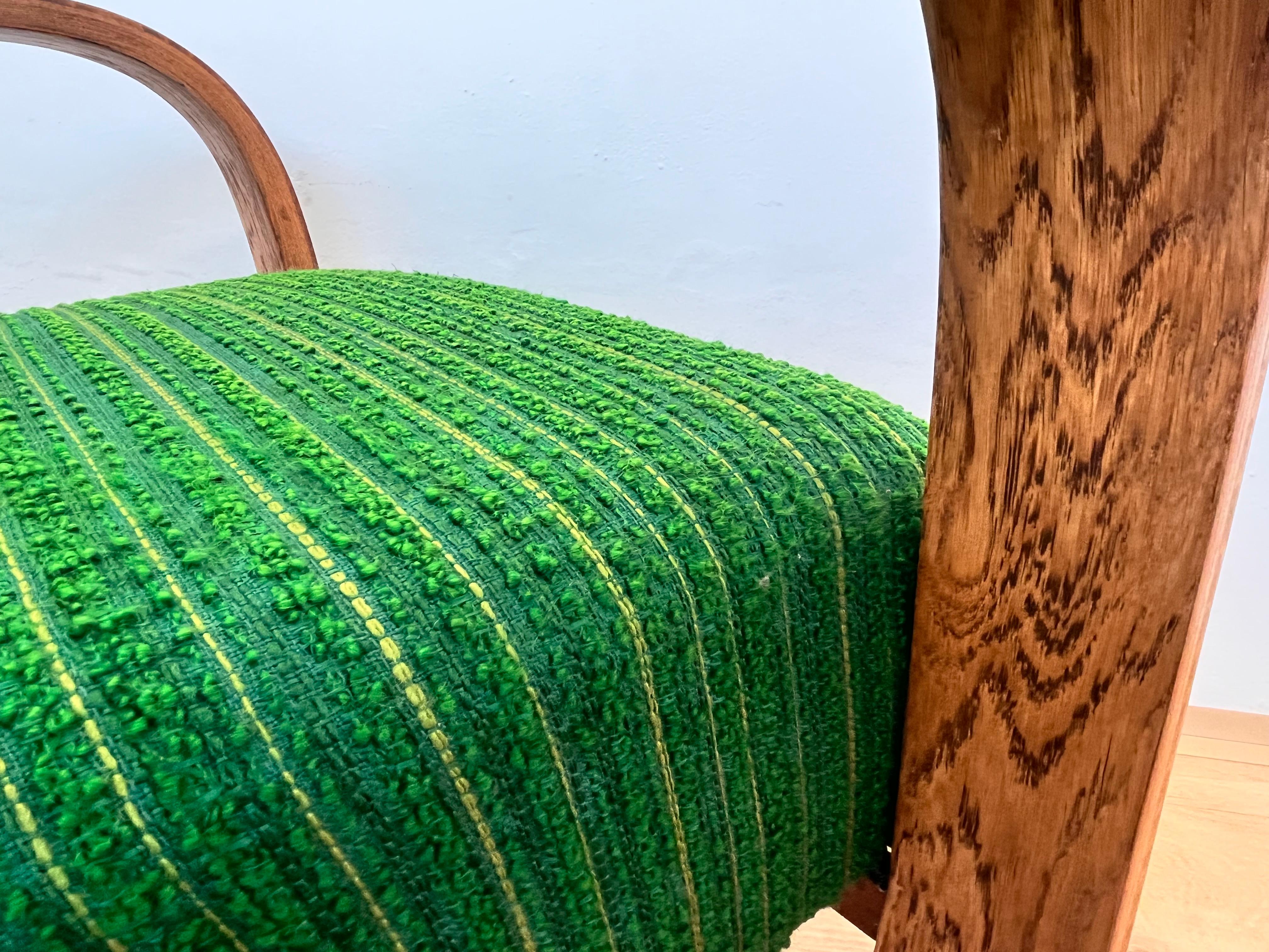 1940 Raro sillón Miroslav Navratil de estilo Alvar Aalto - Checoslovaquia en venta 4
