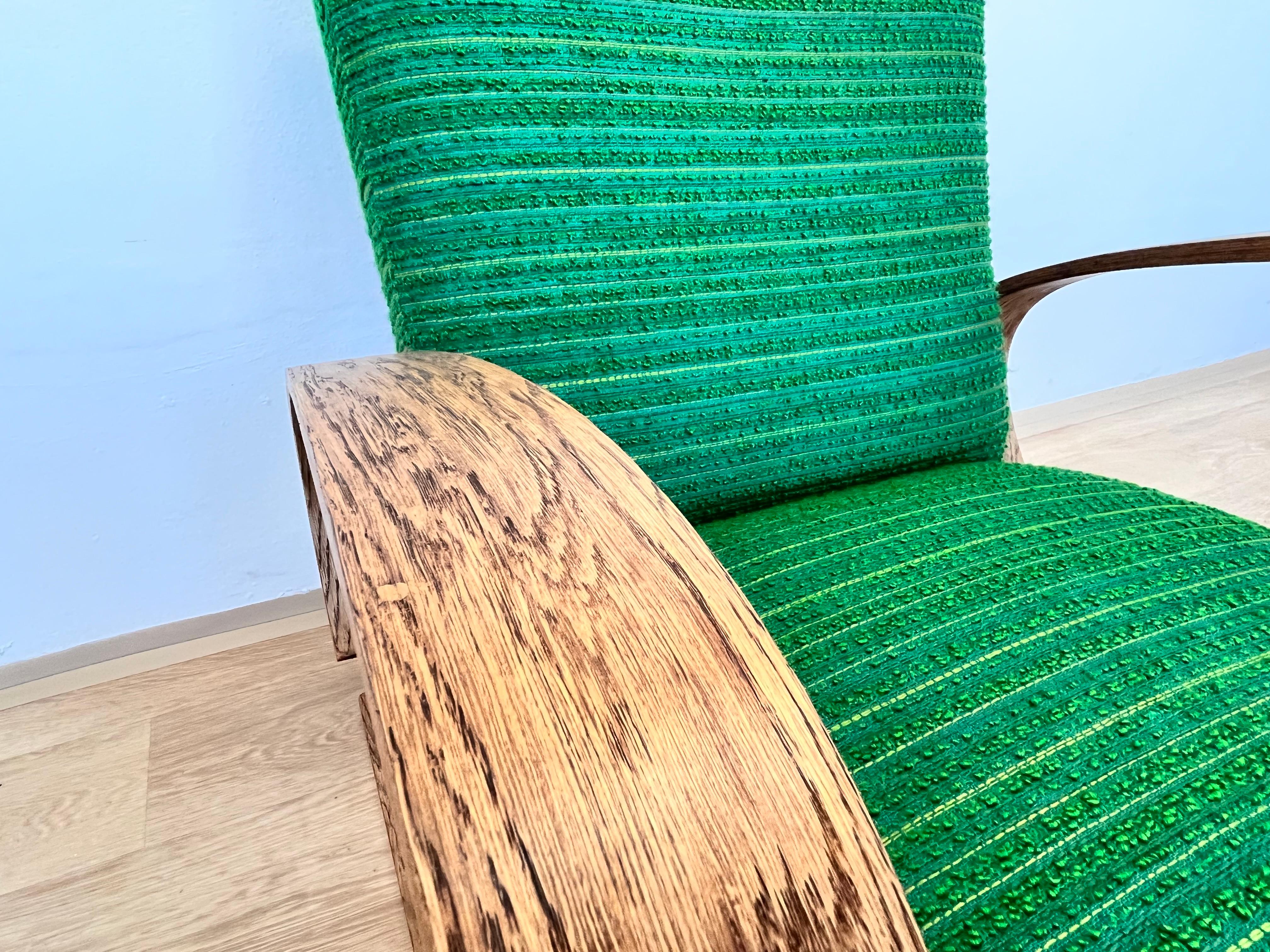 1940 Raro sillón Miroslav Navratil de estilo Alvar Aalto - Checoslovaquia en Bueno estado para la venta en Praha, CZ