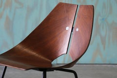 1940 Ray Komai per G. J. Sedia in compensato di noce Bent Furniture Company