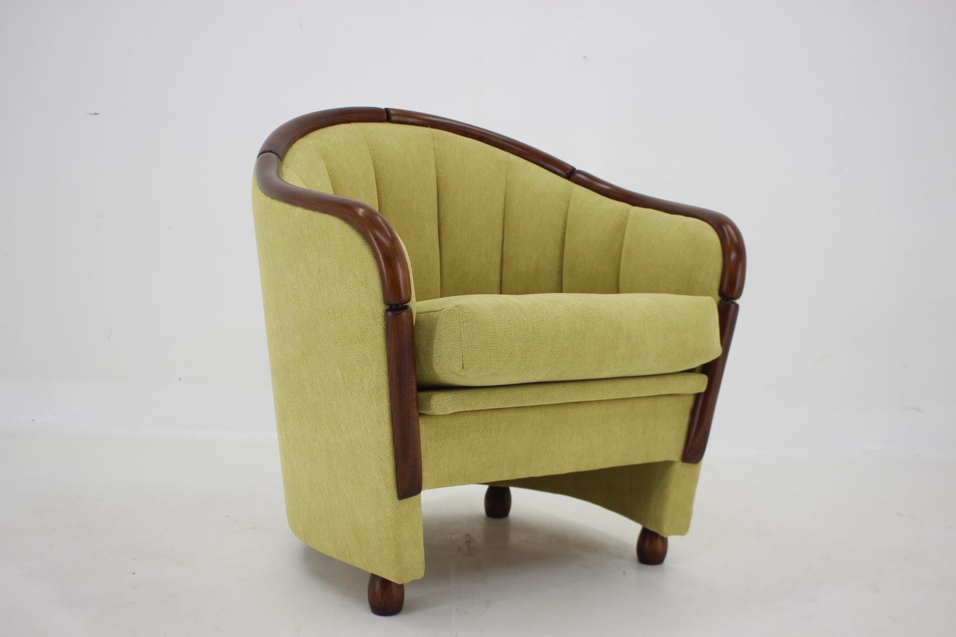 - newly upholstered 
- carefully refurbished.