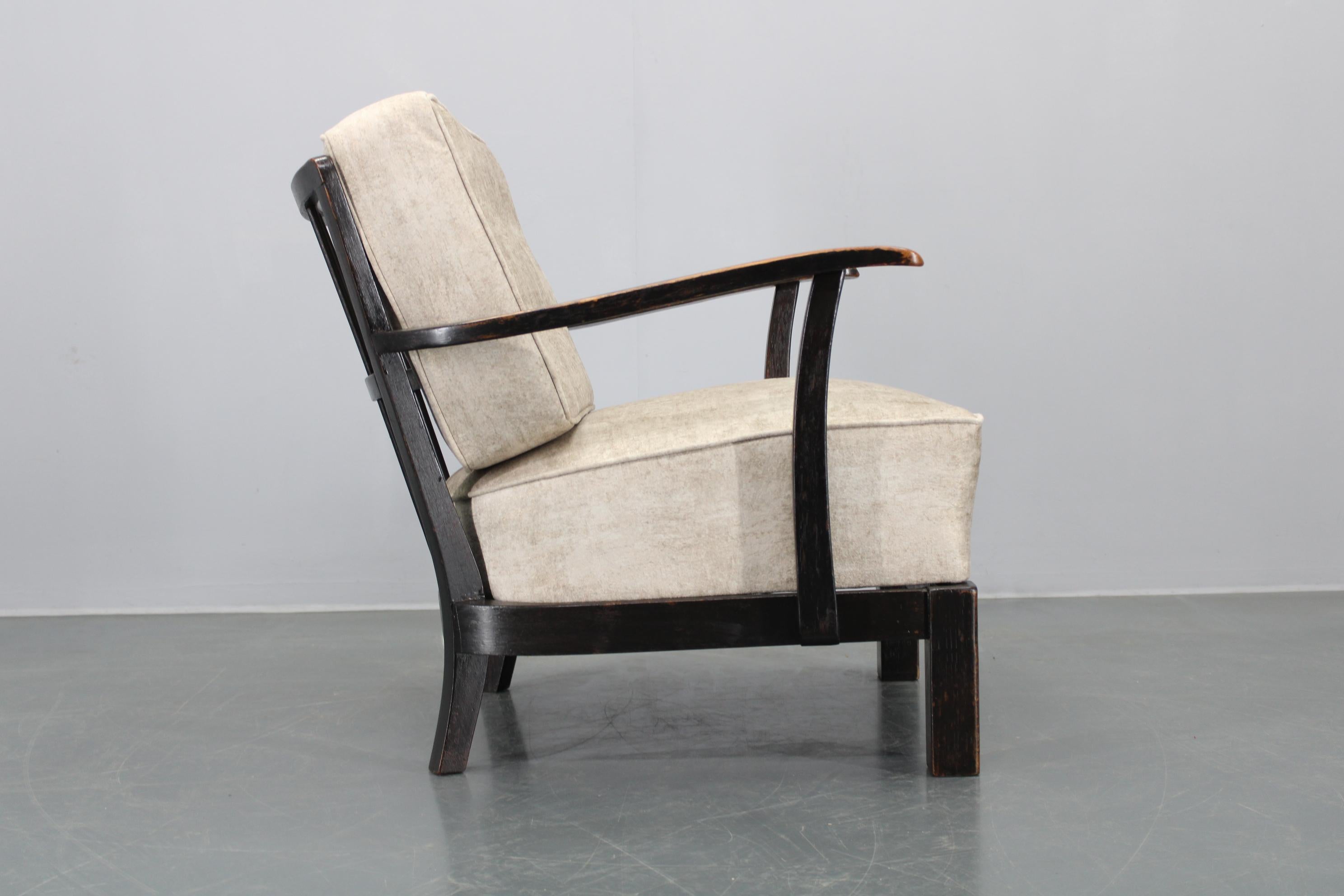 1940er Jahre Restaurierter Thonet Sessel , Tschechoslowakei (Tschechisch) im Angebot