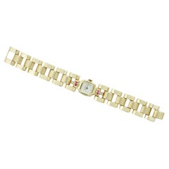 Reloj Retro de Rubí y Diamantes "Charlin" de 1940