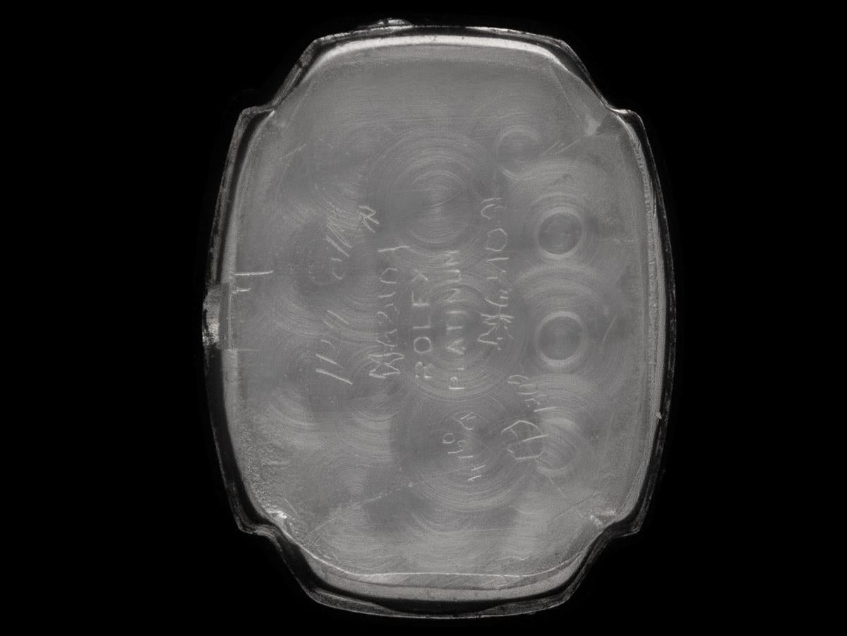 Reloj de cóctel Rolex 1940 Vintage para señora - Platino y diamantes en venta 2