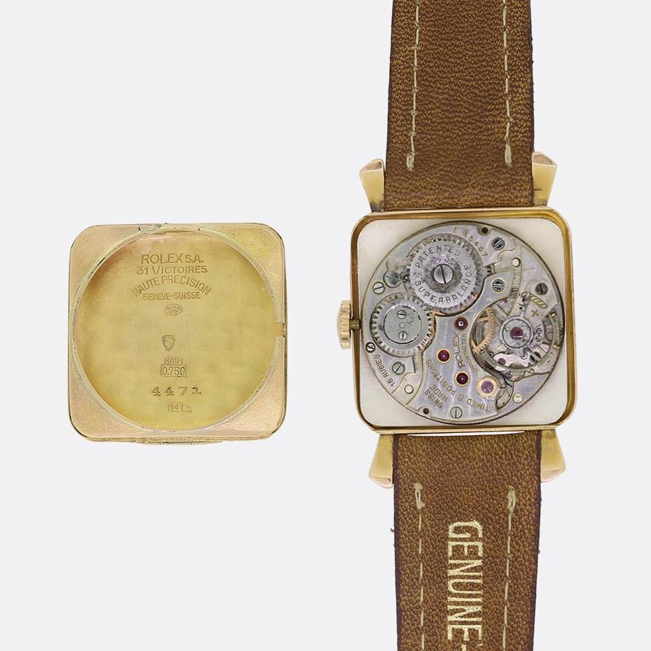 1940s Rolex Unisex Square Manual Wristwatch 1