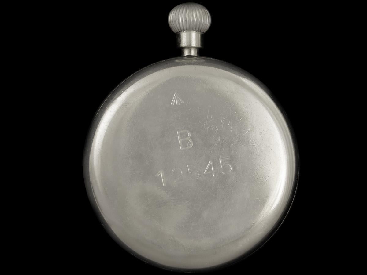 1940's Rolex WWII British Military Vintage Antique Mens Pocket Watch Bon état - En vente à Suwanee, GA