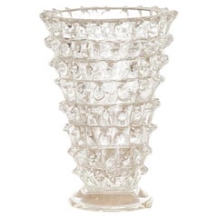 1940's Rostrato Glass Vase by Barovier