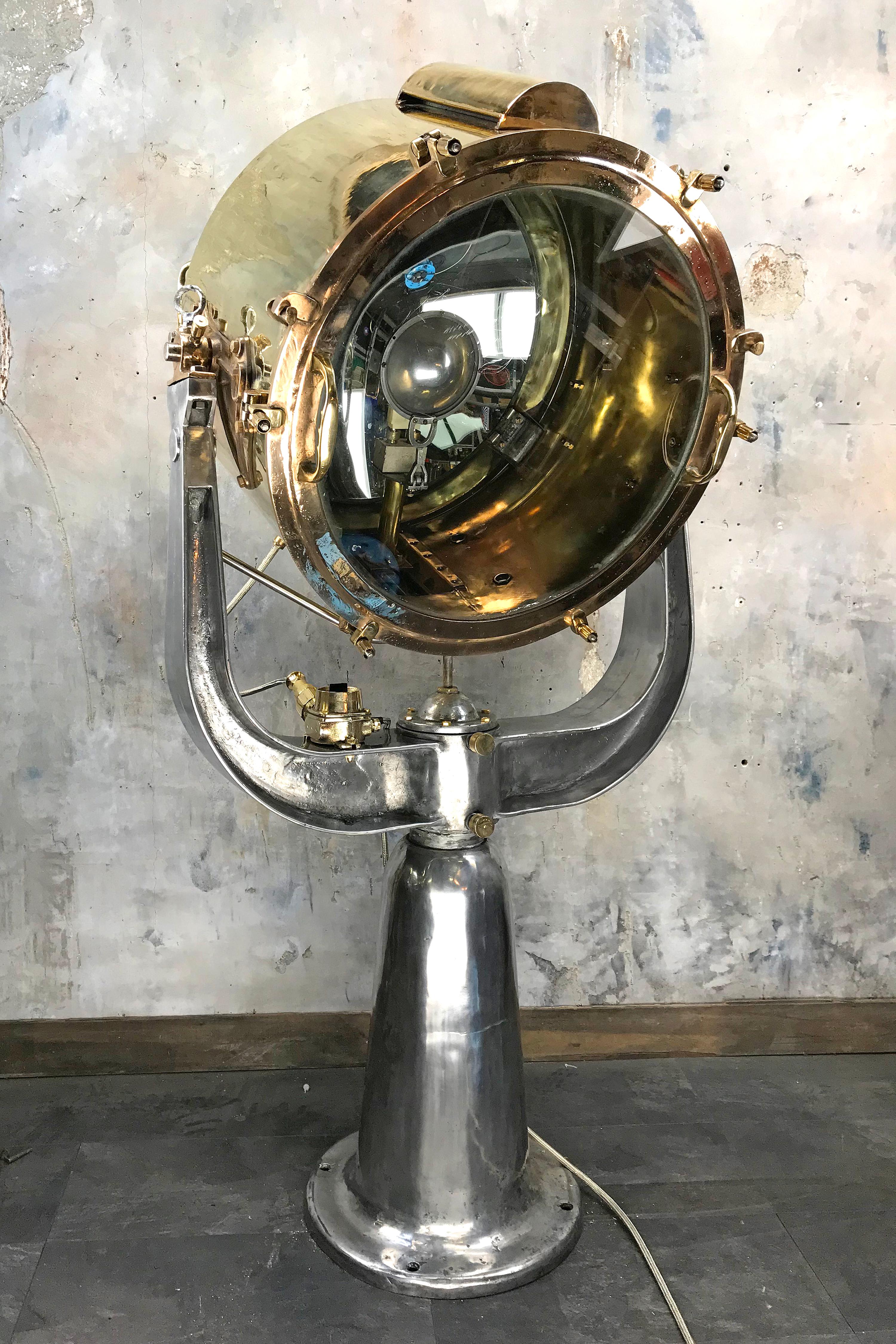 brass searchlight