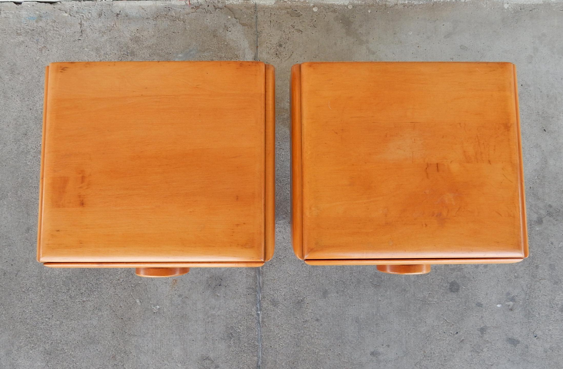 20th Century 1940s Russell Wright Design American Modern Side Tables