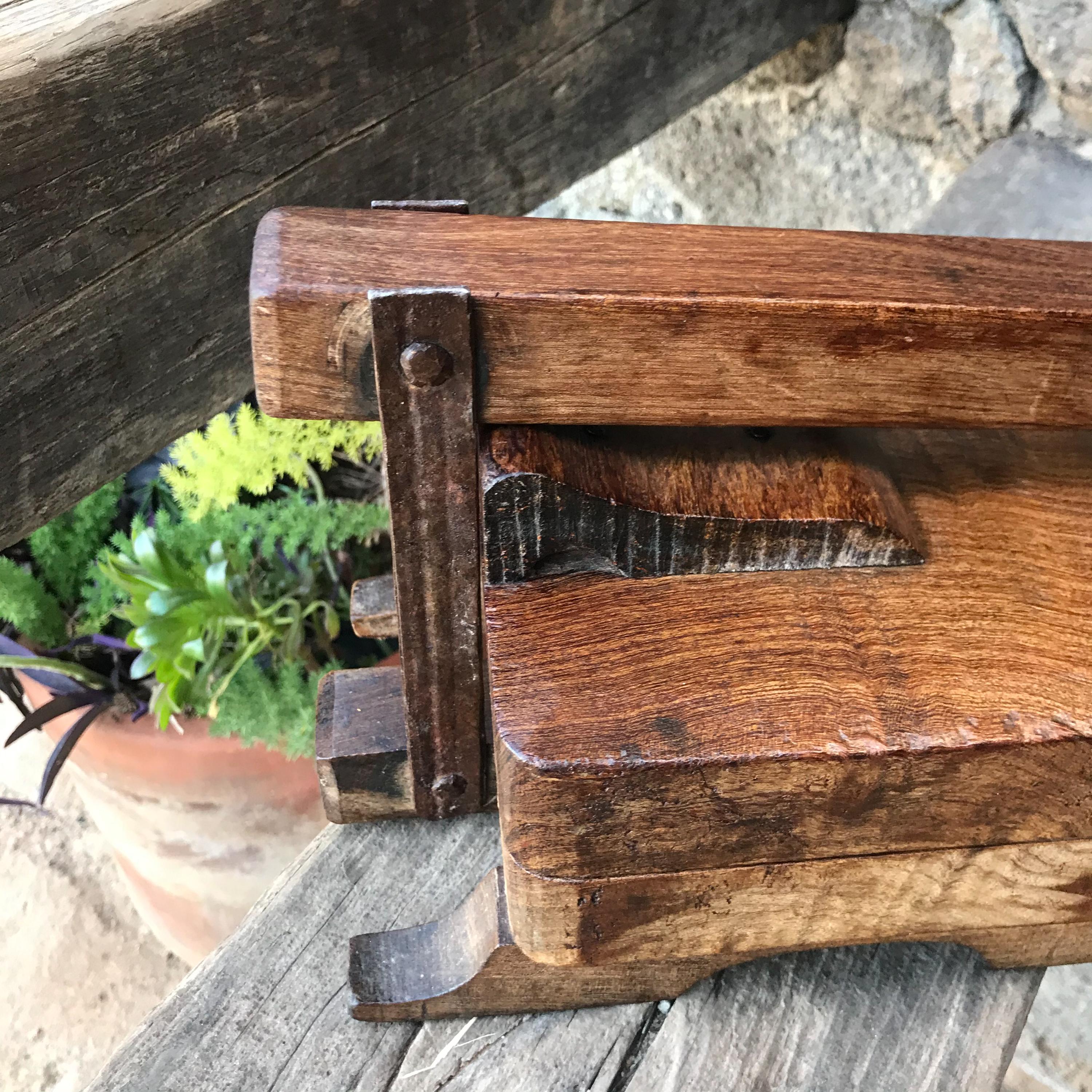 antique tortilla press