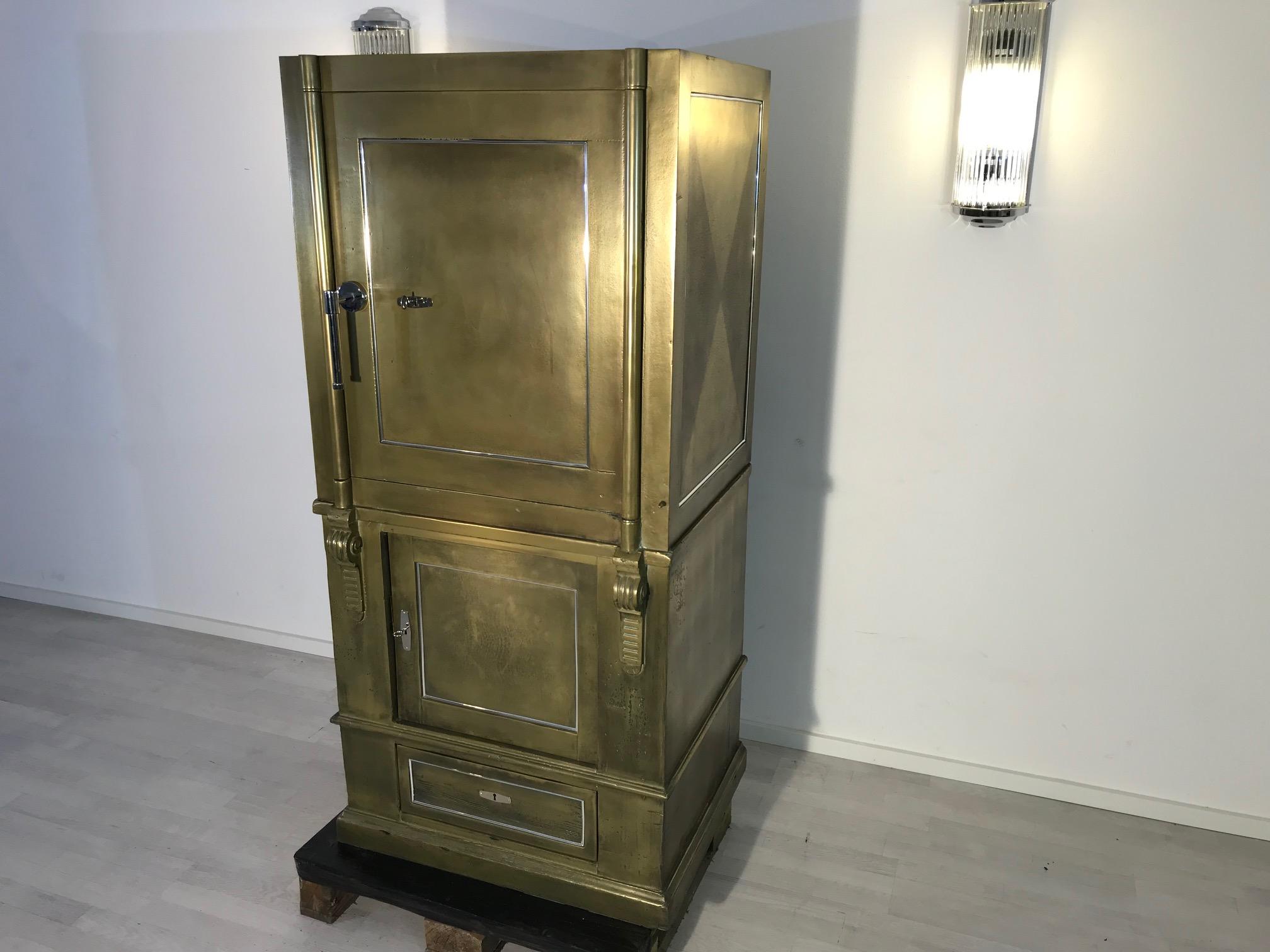 Modern 1940s Safe or Vault, Restored Designer Piece