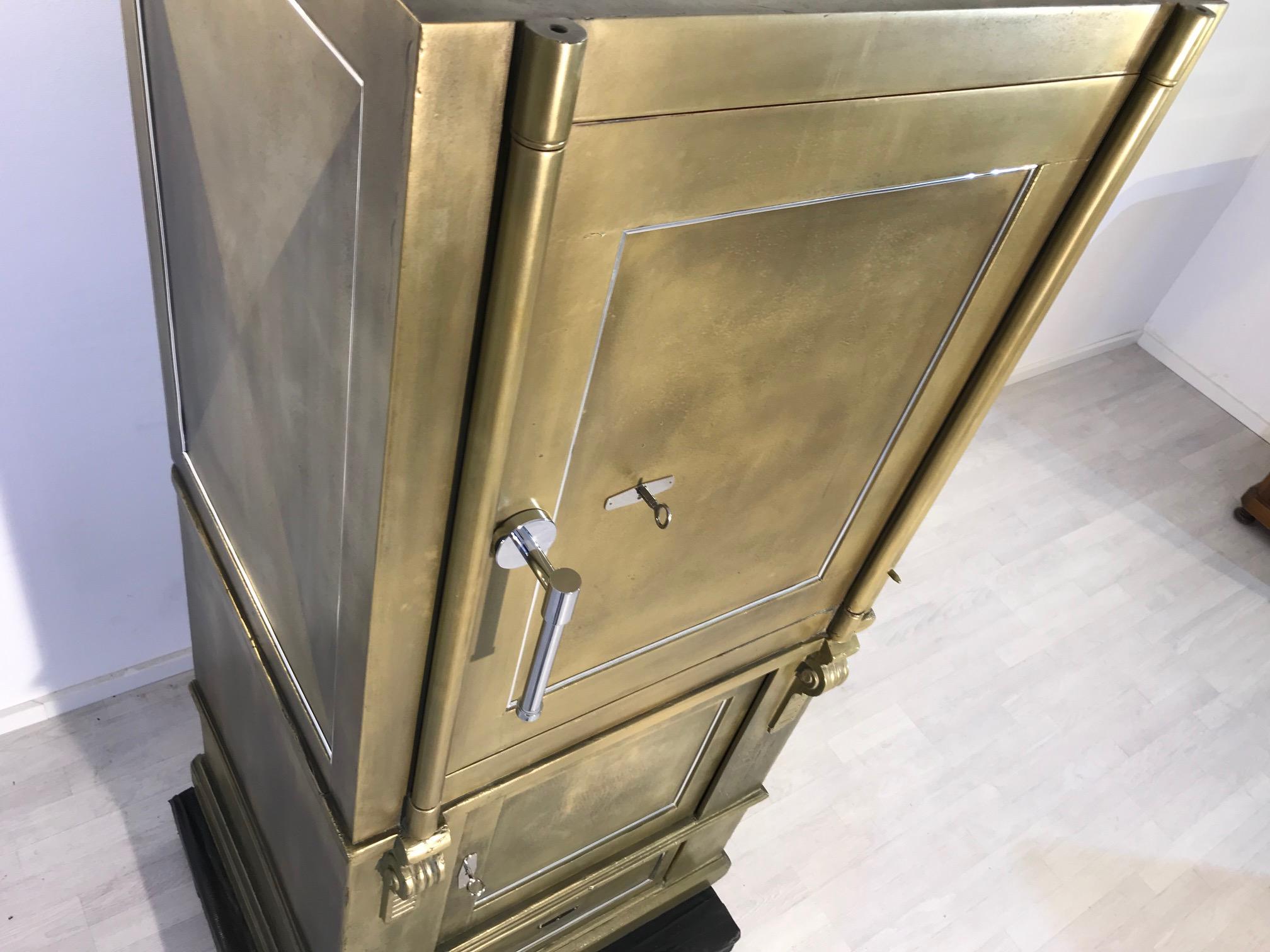 Mid-20th Century 1940s Safe or Vault, Restored Designer Piece