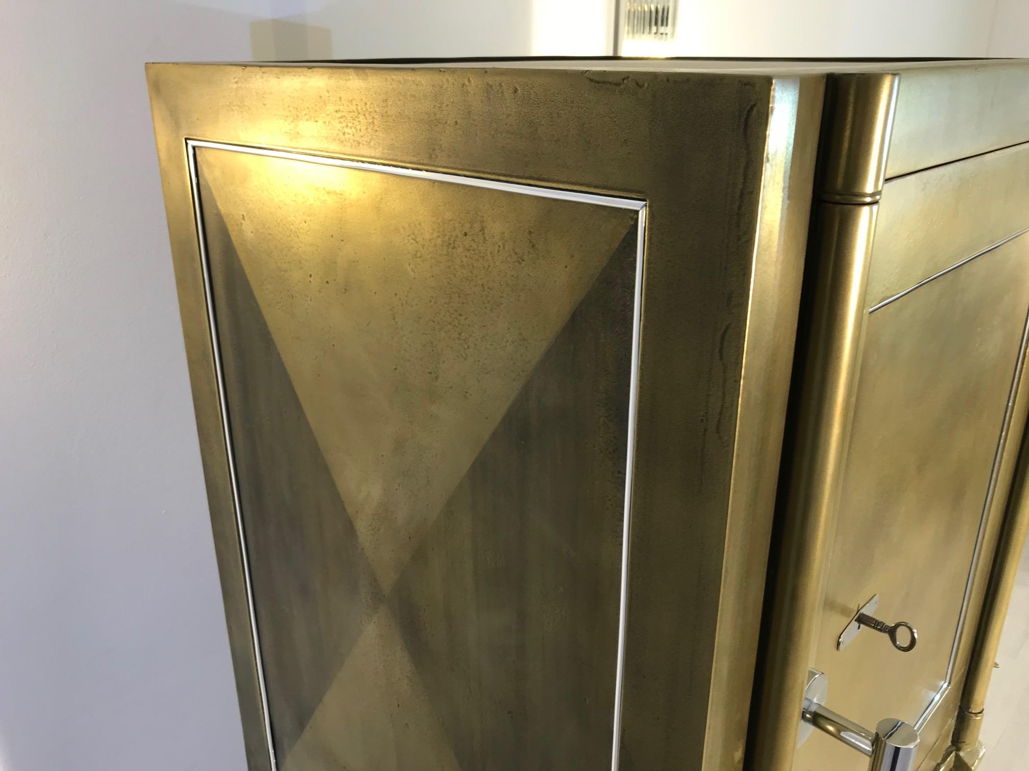 1940s Safe or Vault, Restored Designer Piece 1