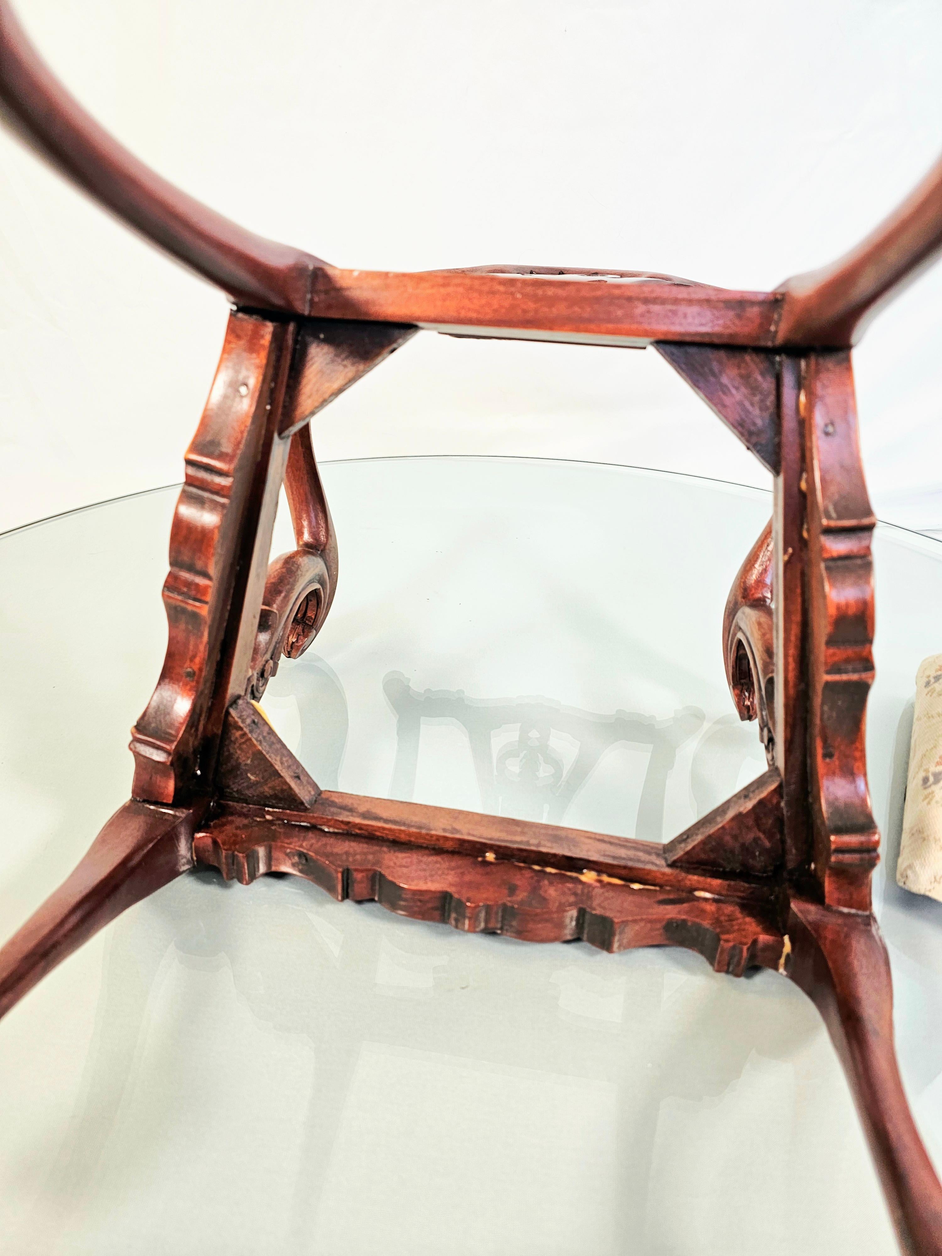 Chaise Chippendale des années 1940, échantillon de vendeur en vente 6