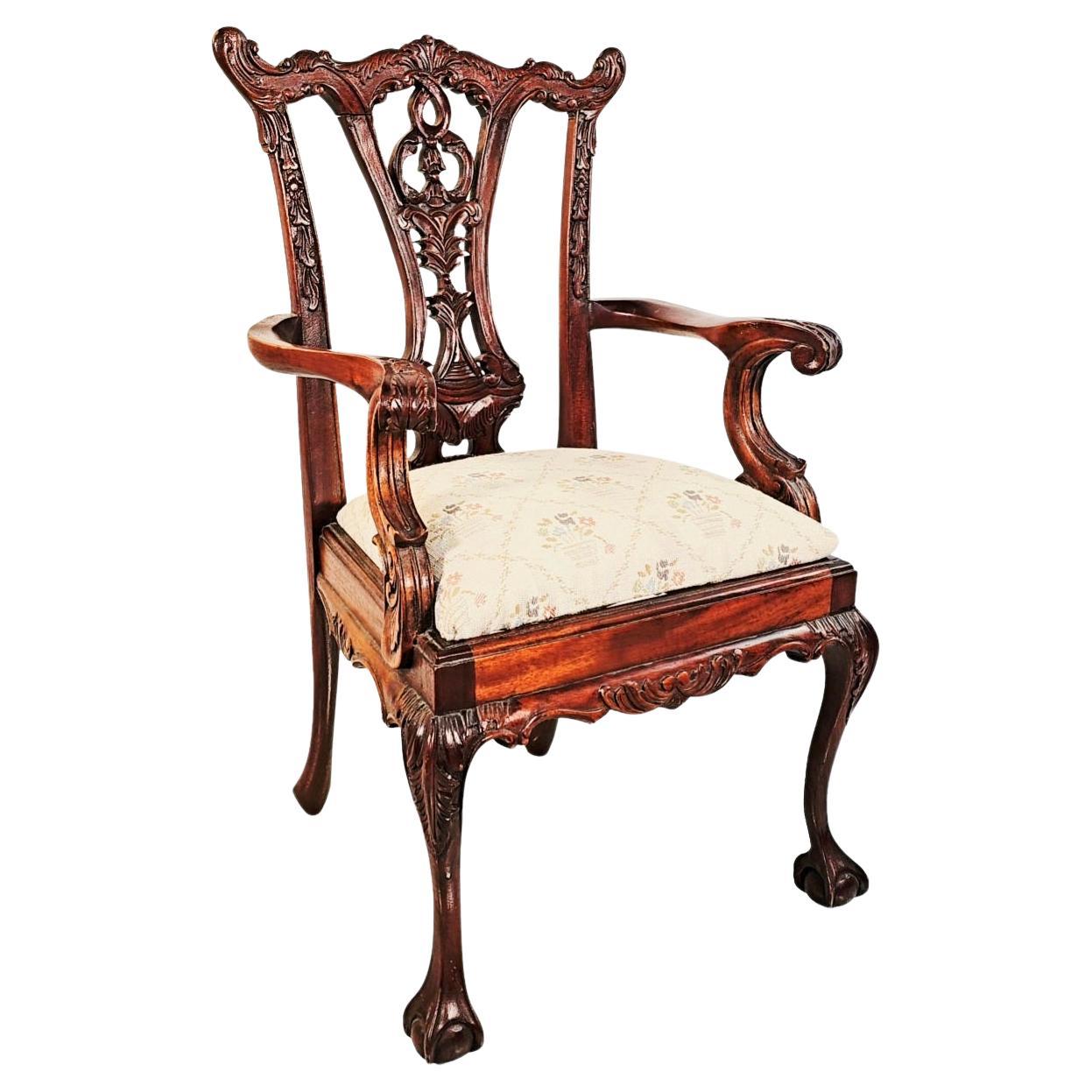 1940s Salesman Sample Chippendale Chair