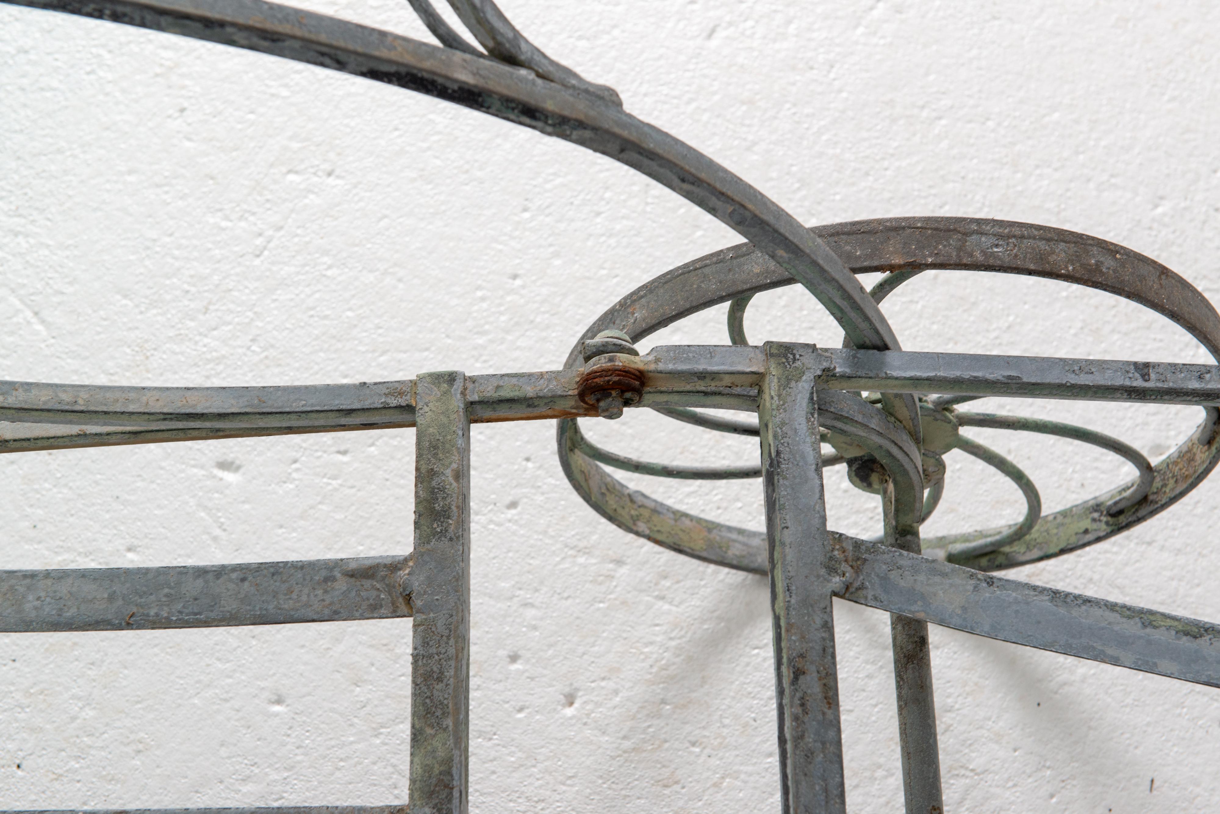 1940s Salterini Wrought Iron Chaise Lounge For Sale 4