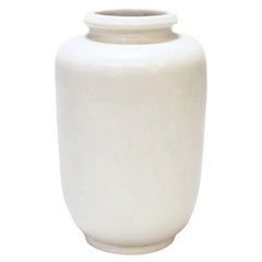 1940er Jahre Skandinavische Moderne Carrara-Vase von Wilhelm Kåge für Gustavsberg  