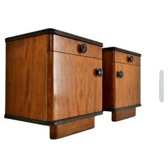 1940s Set of Bedside Tables , Czechoslovakia