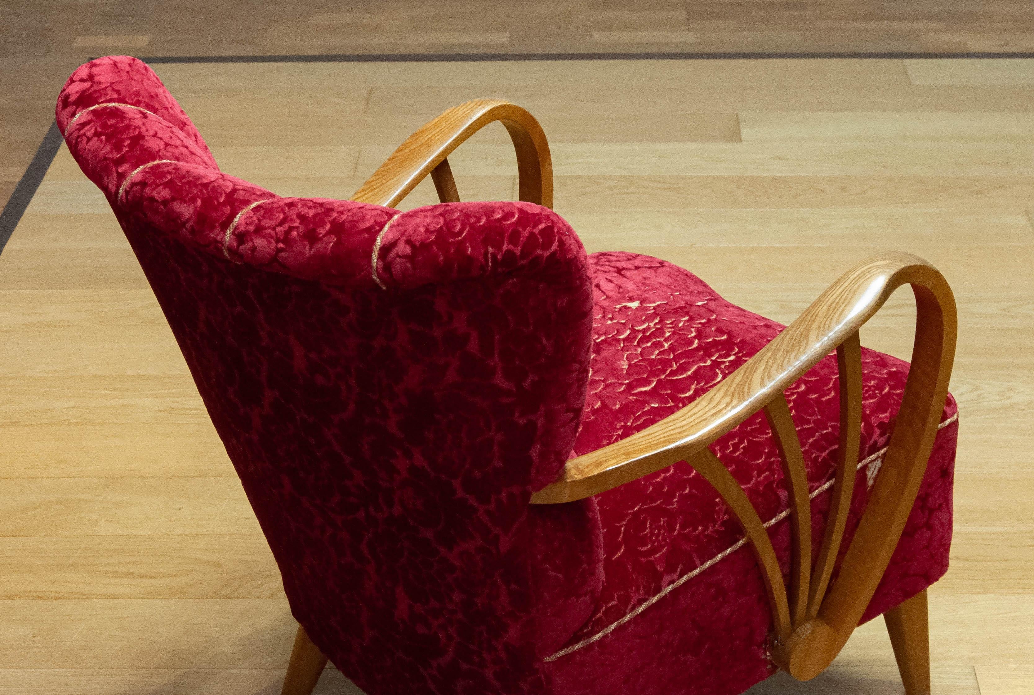 1940s, Set of Chairs by Sternells Virserum, Sweden For Sale 4