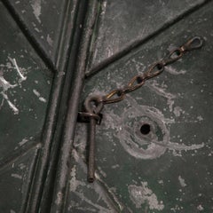 1940s Set of Two British Military Metal Storage Boxes