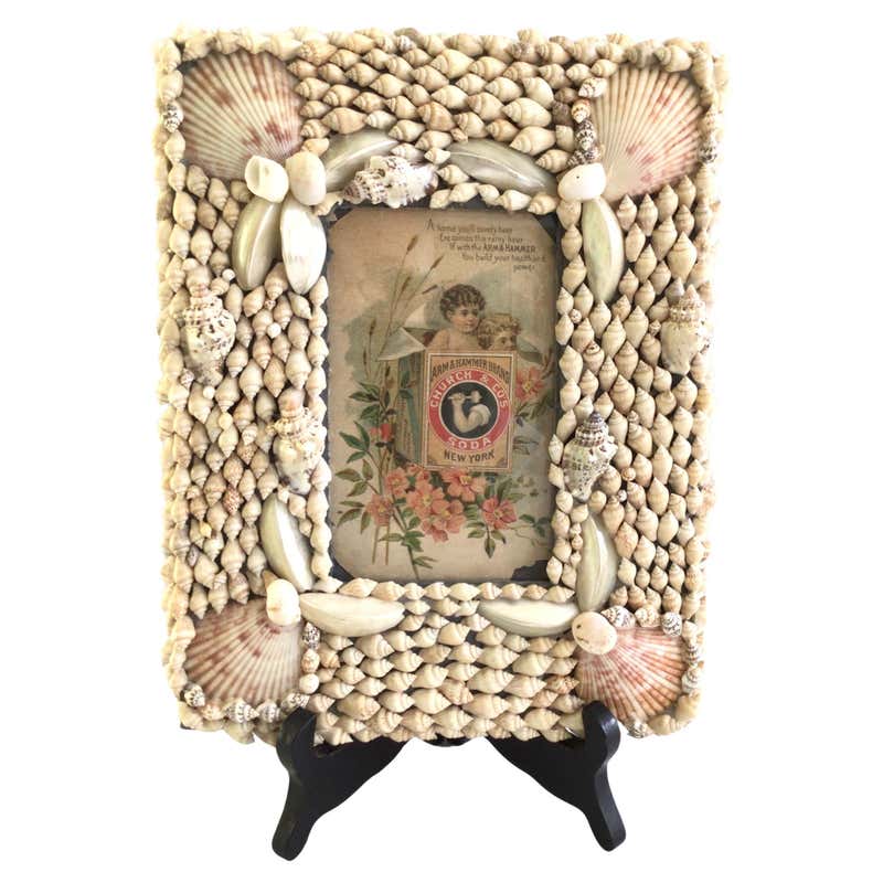 Shell Frames - 37 For Sale on 1stDibs | frame for shells, shells in ...