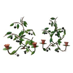 Sconce siciliane anni '40, Set di 2