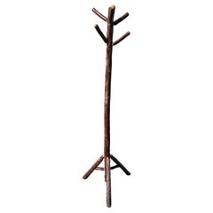 1940's Signed Old Hickory Coat & Hat Stand