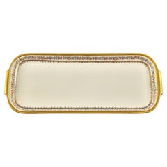 1940s Signed Rosenthal Decorated Porcelain Tray